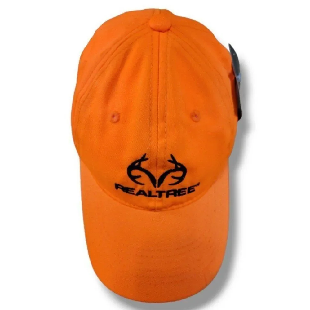 New Real Tree Hat OSFM By Outdoor Cap RealTree Strap Back Hat Hunting Fishing